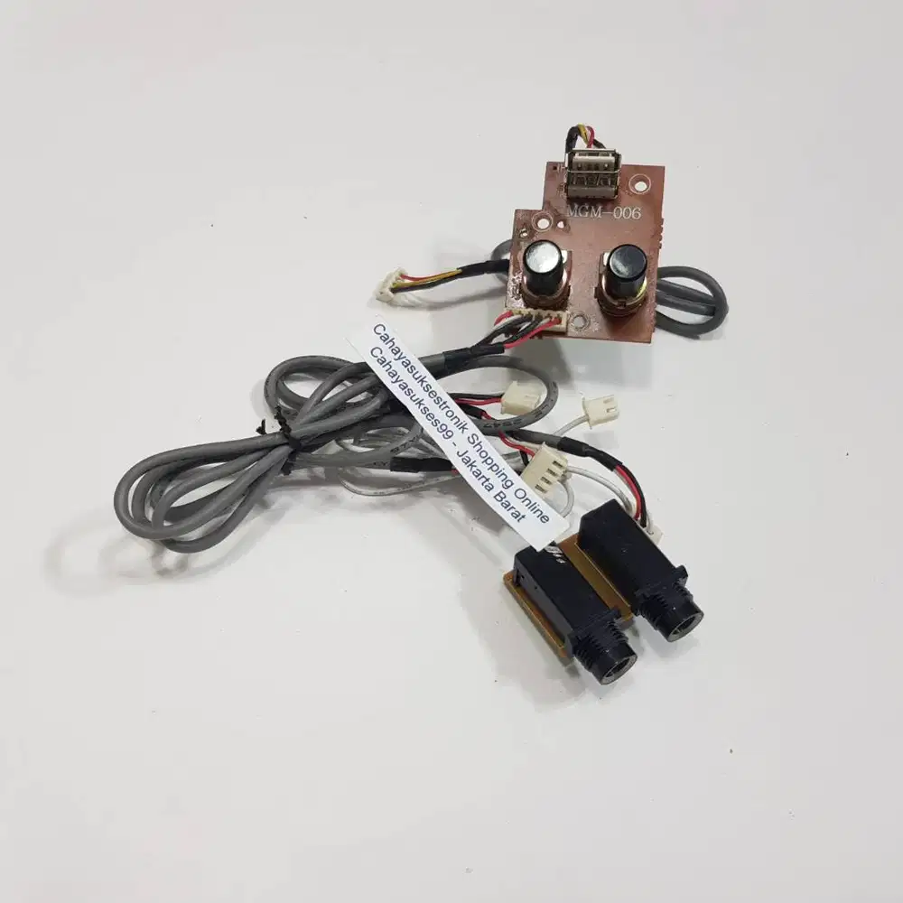 Modul Kit PCB Input USB 2 Mic MCM 006 Player Audio Karaoke Second