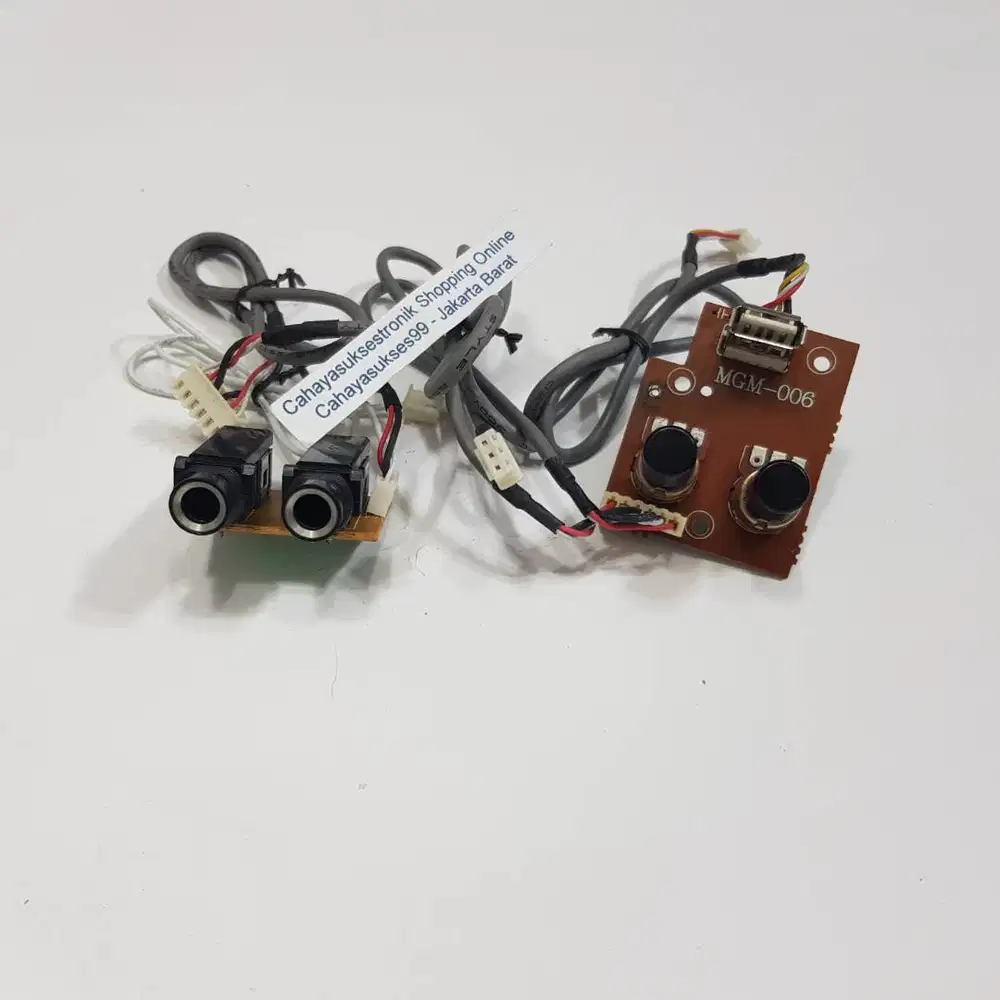 Modul Kit PCB Input USB 2 Mic MCM 006 Player Audio Karaoke Second