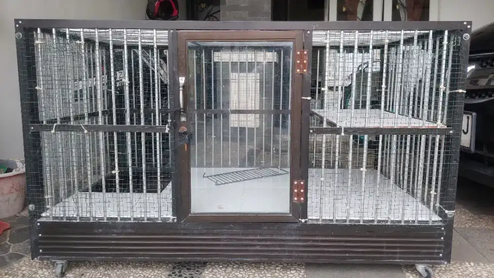 Kandang kucing Aluminium