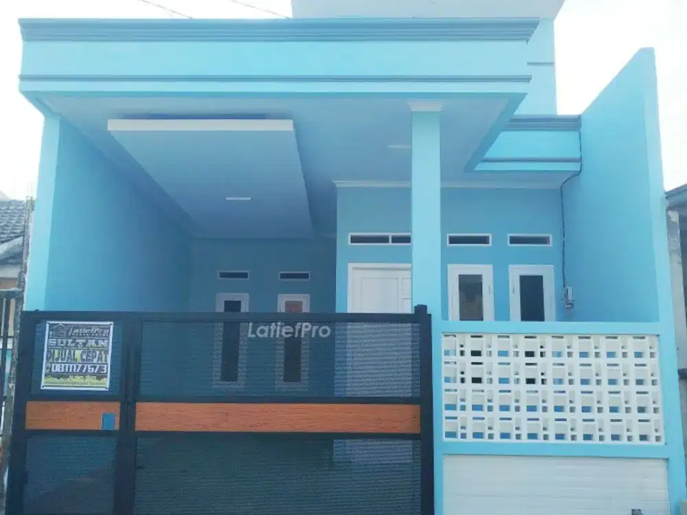 Rumah Biru Harga Haru Kondisi Baru