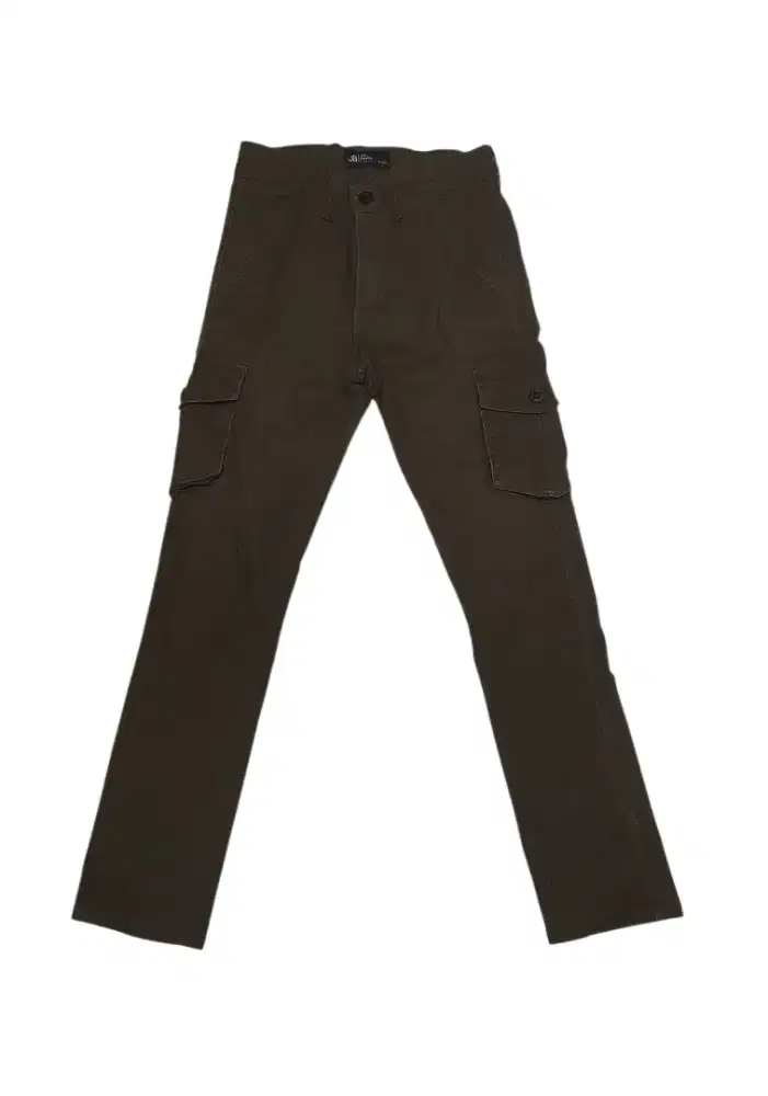 Celana Cargo Hijau Army