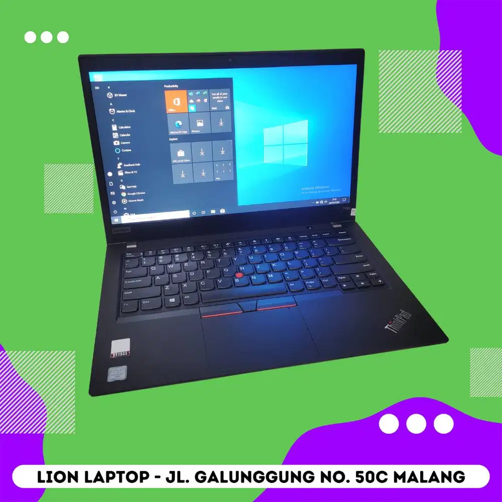 Core i7 gen 8 RAM 8GB SSD 256 Lenovo Thinkpad T490 [01|06]