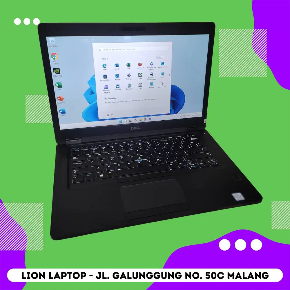 Core i7 Double VGA RAM 8GB SSD Dell Latitude 5491 [01|06]