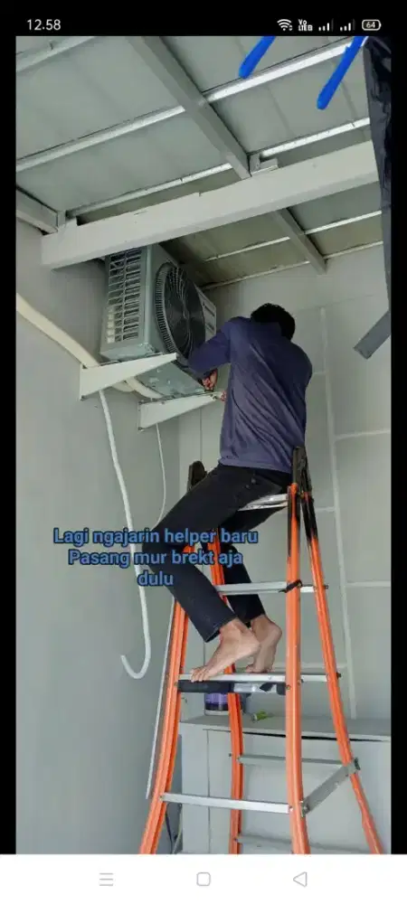 Jasa servis AC kulkas mesin cuci kompa air dll bergaransi
