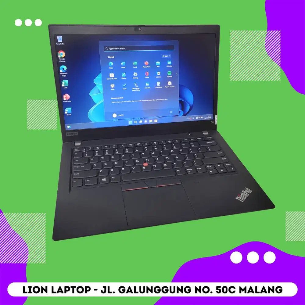 RAM 16GB i5 Gen 10 SSD 256GB Lenovo Thinkpad T14 gen 1 [01|06]