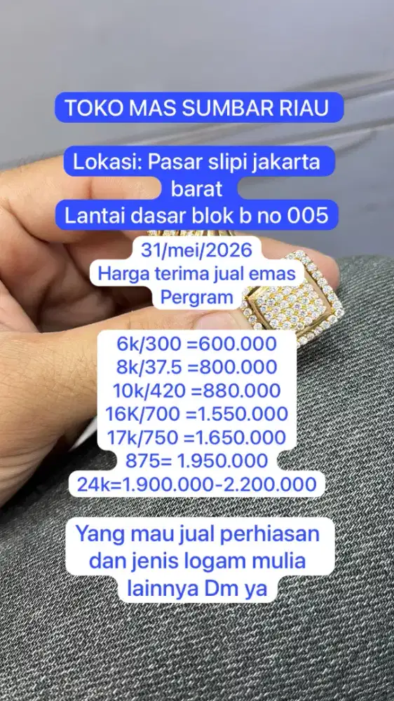 Terima Jual Emas,LM,Retro