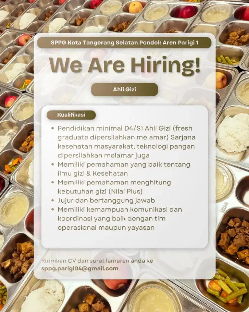 Lowongan Kerja Akuntan SPPG