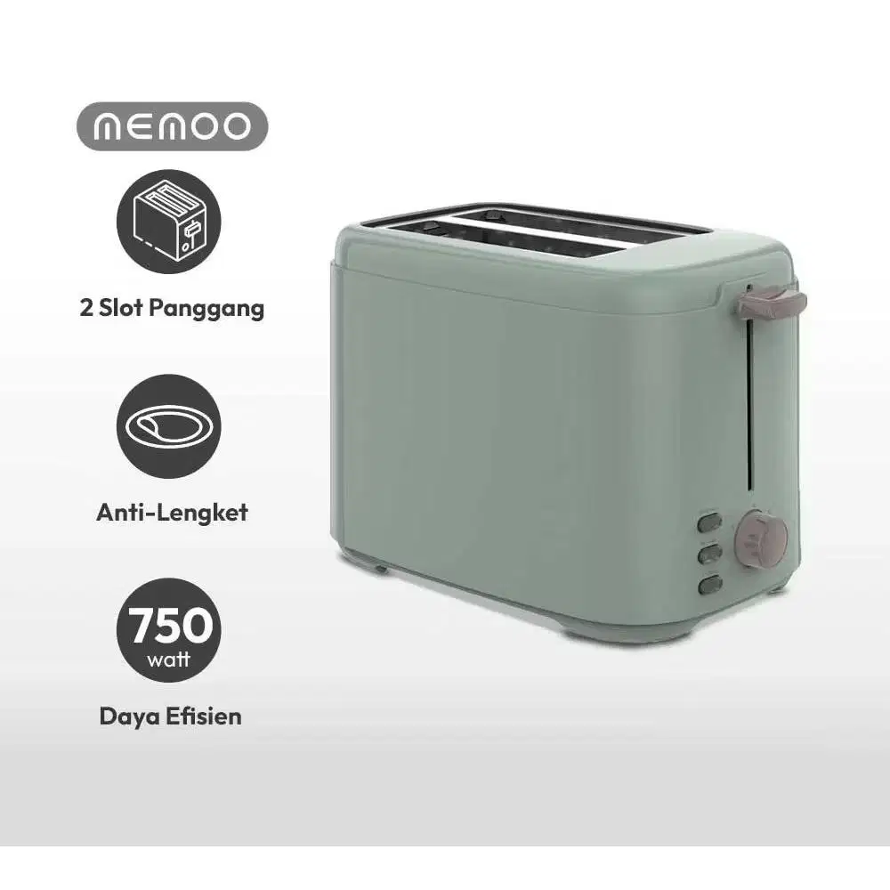 Pemanggang Roti , Toaster Merek Memo