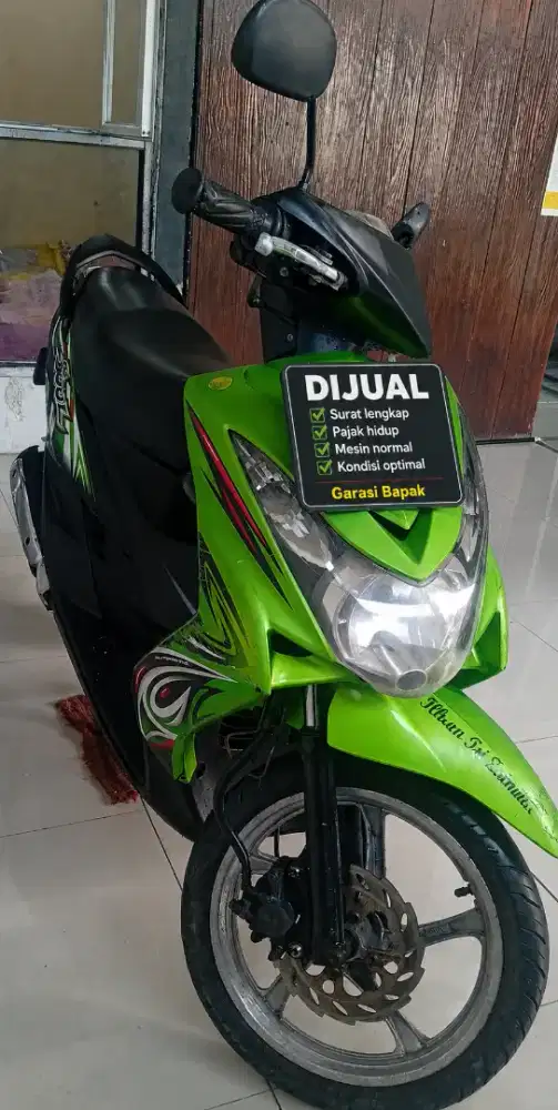 Mio Soul Hijau , Tinggal pakai mesin normal