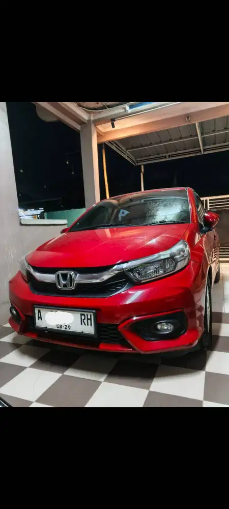 Dijual cepat Honda Brio e matic 2019 mobil pribadi atas nama pribadi
