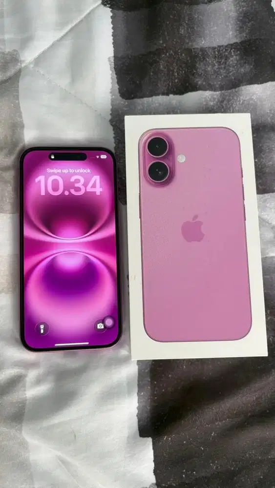 diJual Iphone 16 Pink 128 Gb