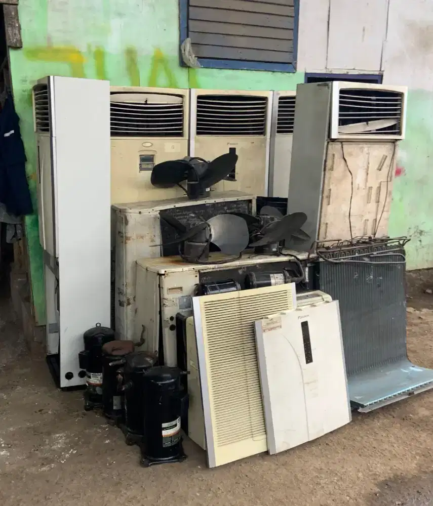 Terima ac bekas mati rusak