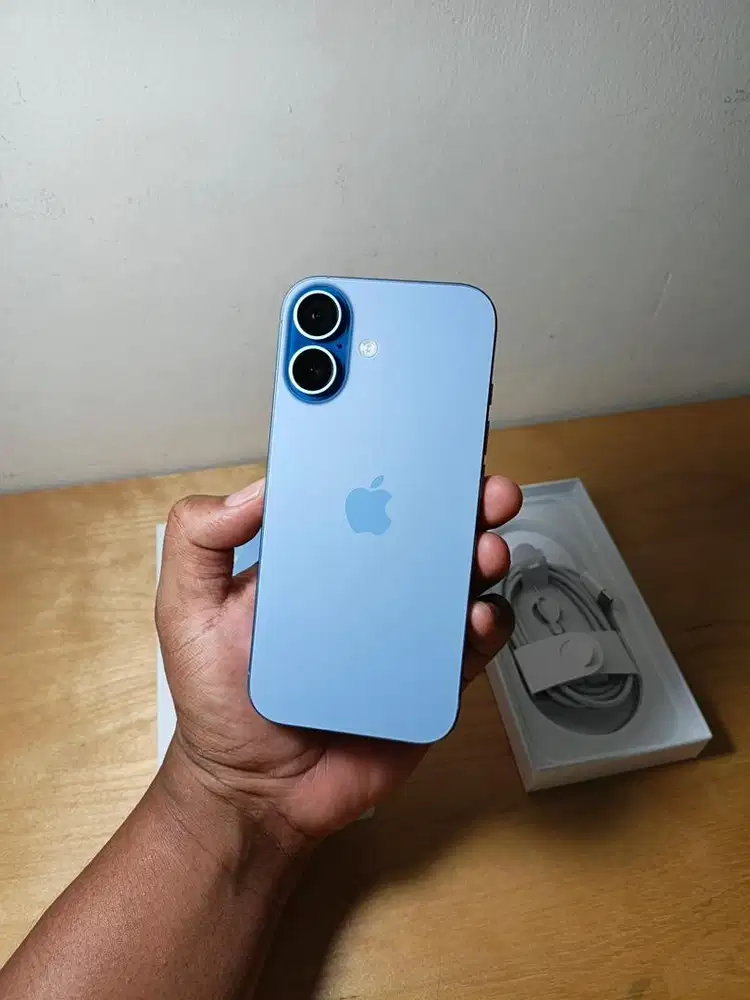 iPhone 17 256GB Inter Mist Blue All Operator Garansi ON BUKAK SIMLOCK