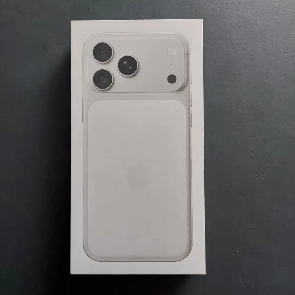 IPHONE 17 PRO MAX 256GB SILVER GARANSI RESMI IBOX
