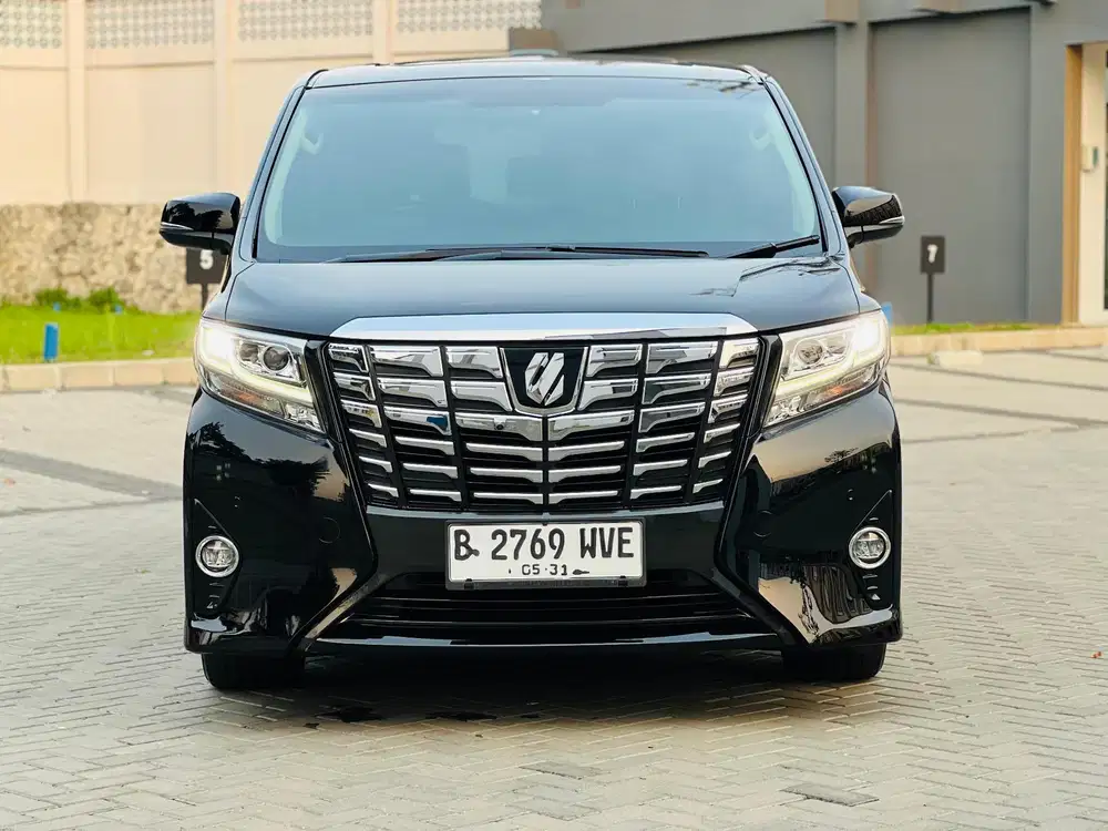 TOYOTA ALPHARD 2.5 G PILOT SEAT 2017 KM50RB FULL ORIGINAL FULL PPF