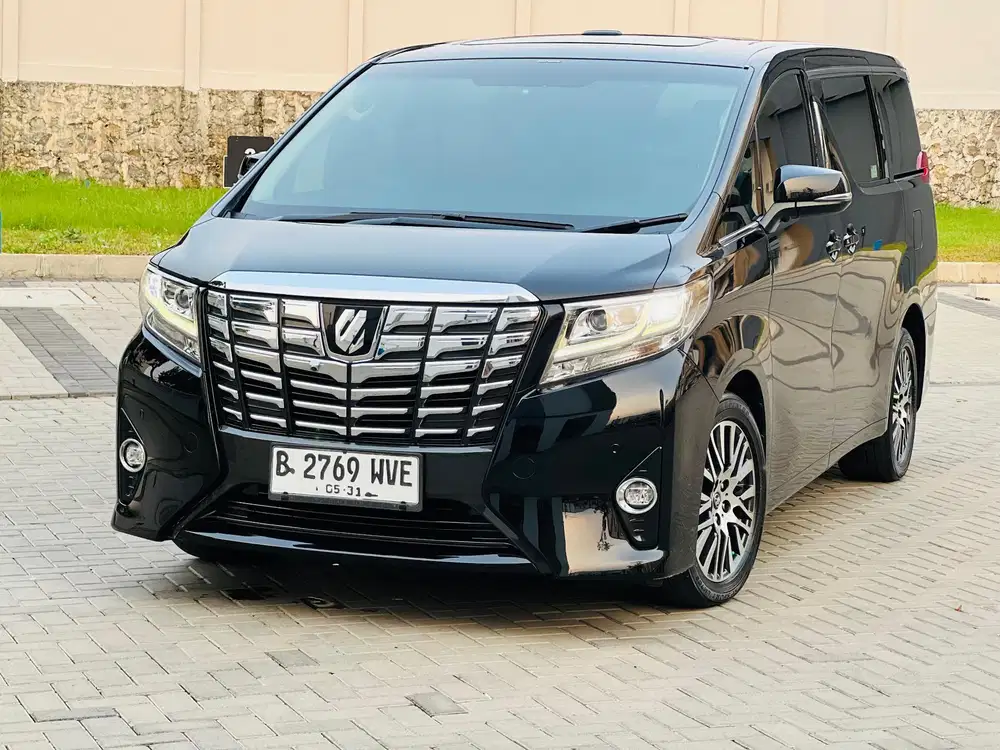 KM50RB LOW ALPHARD G 2017 HITAM AN. PRIBADI FULL PPF FULL ORI 2018