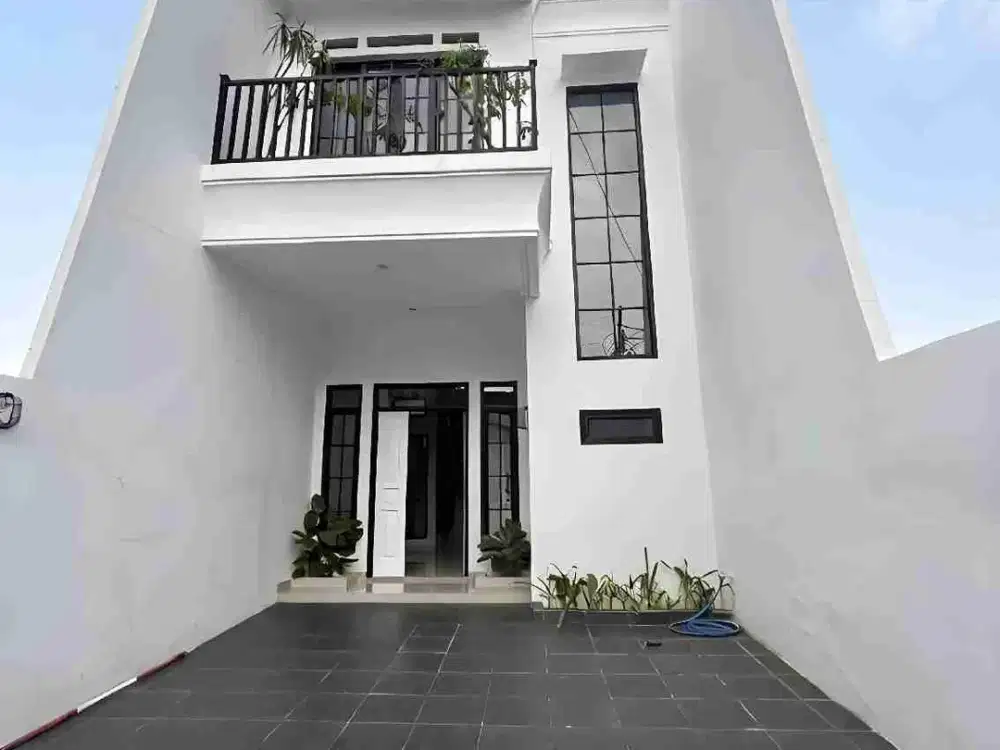 rumah baru modern klasik siap huni di Cinere Depok
