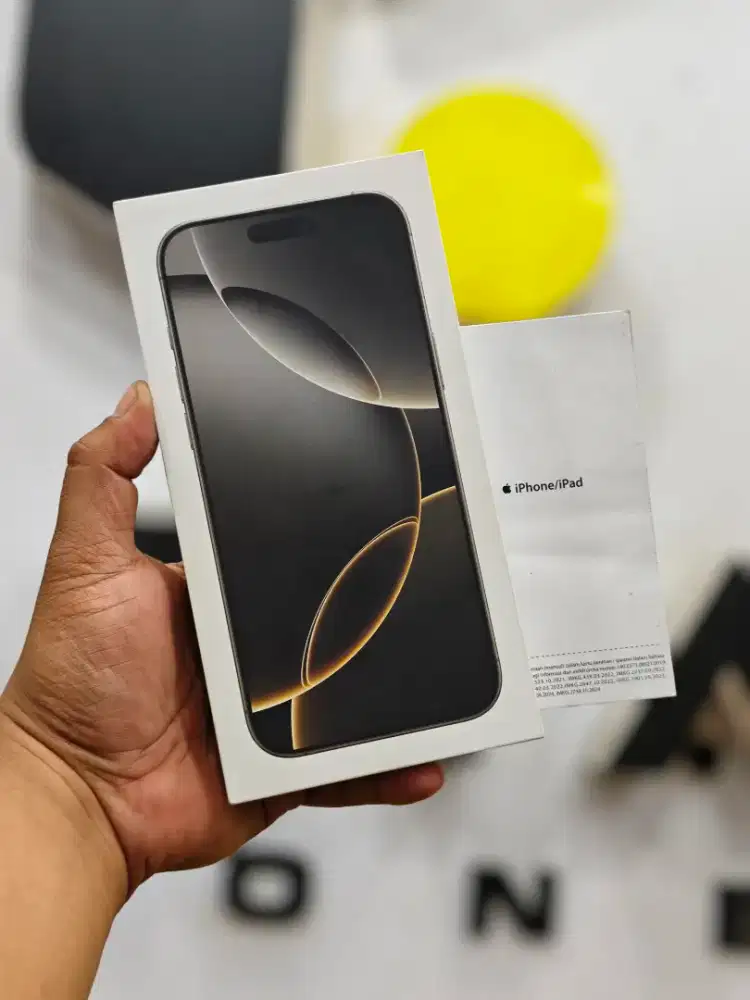 Iphone 16 Promax 512 natural titanium New ibox
