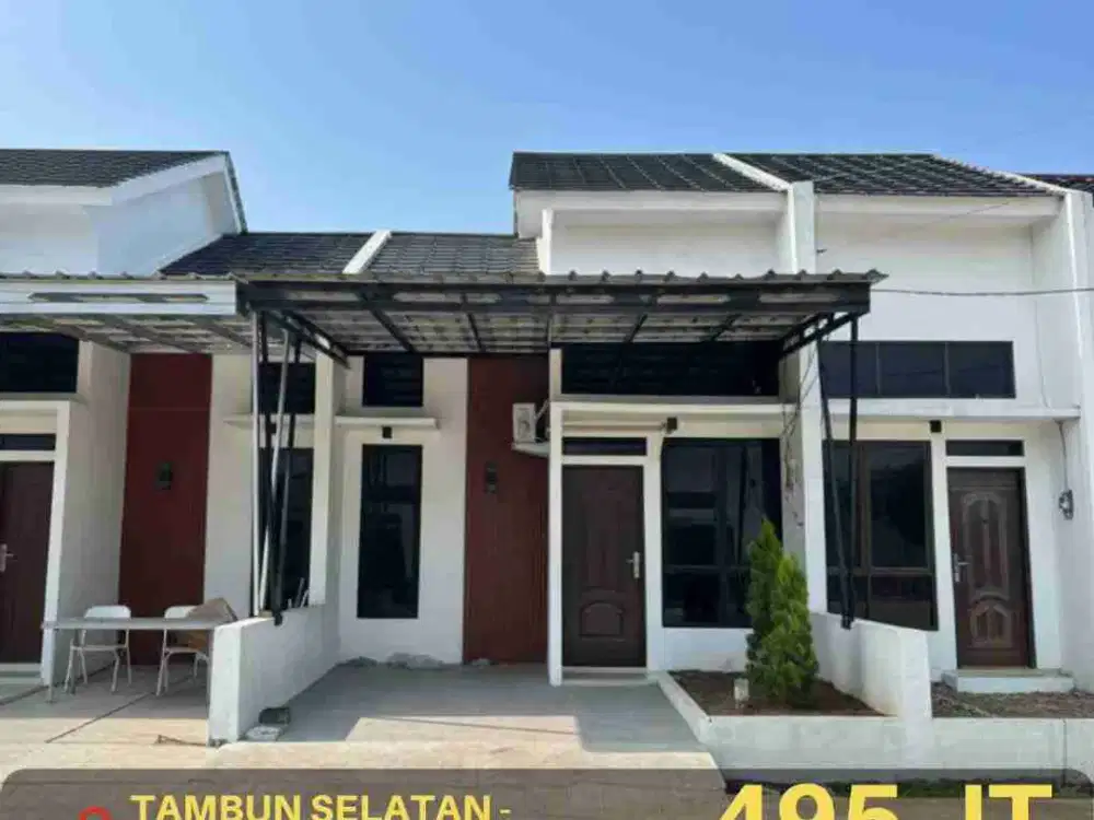 Rumah Dijual Cluster Tambun Bekasi nego Kpr strategis 400jutaan