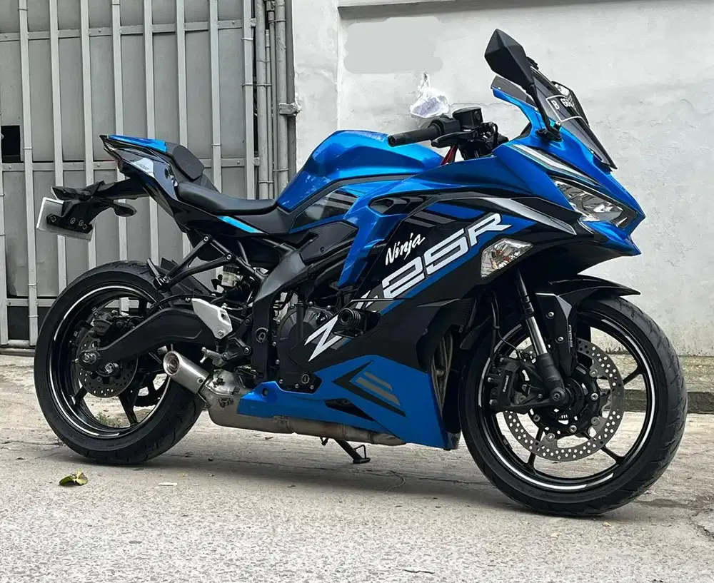 ZX25R ABS QS KM 4rb like new biru blue 2020 kawasaki zx zx25 25 25r