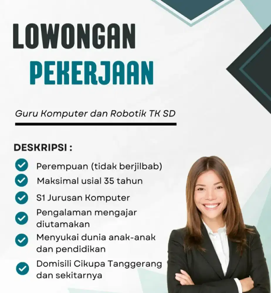 Guru Komputer dan Robotik TK SD
