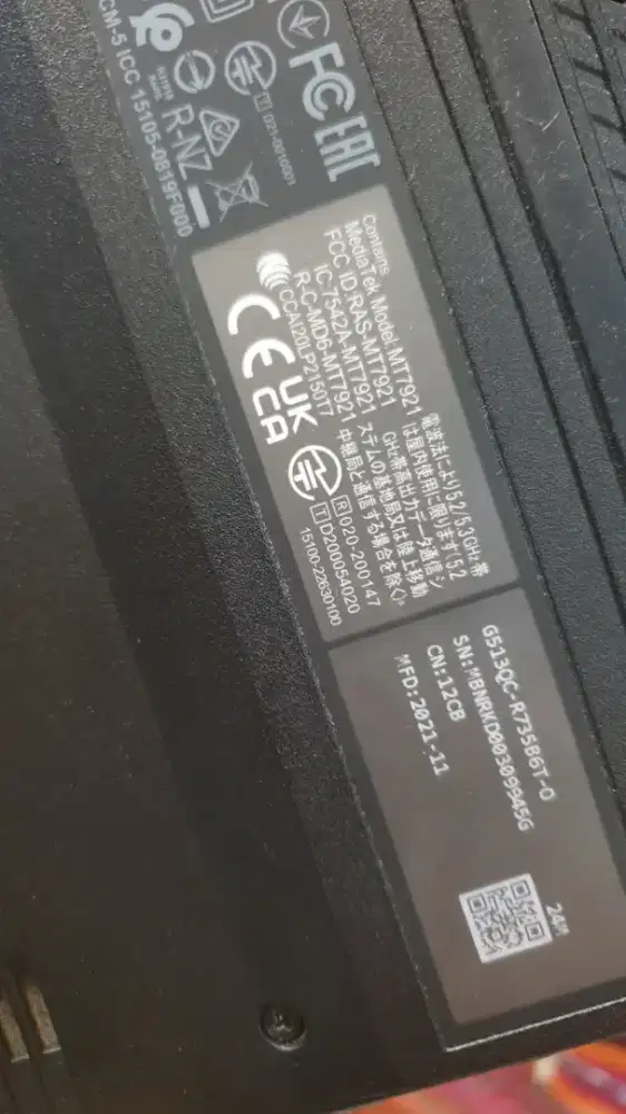 D jual laptop asus rog strix g513qc