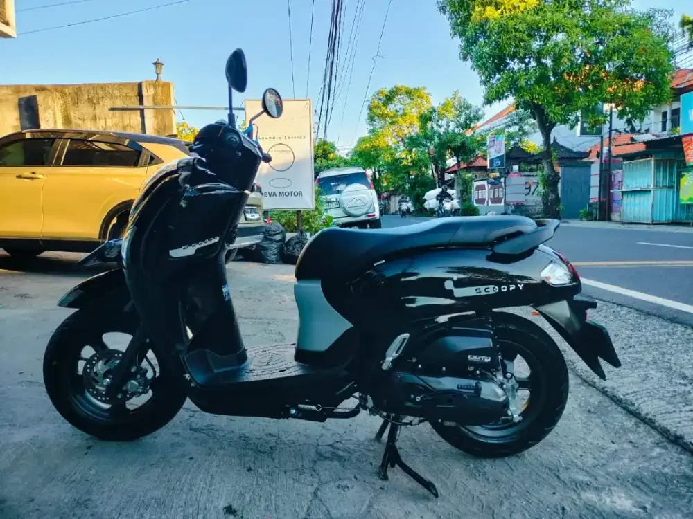 Scoopy 2026 hitam energetic Deva motor