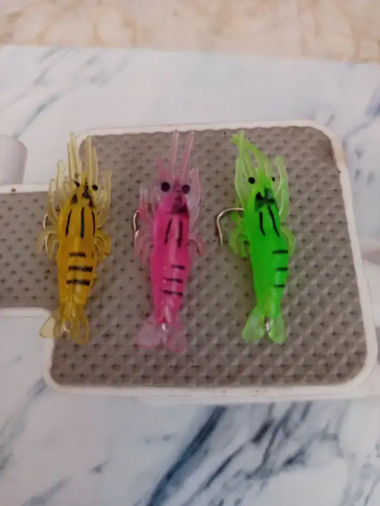 Umpan pancing soft lure udang