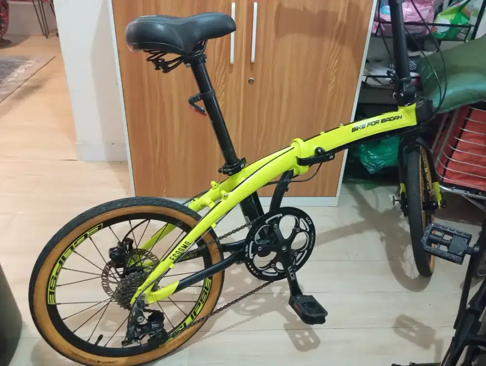 Sepeda lipat ecosmo bike for ibadah 20 inch