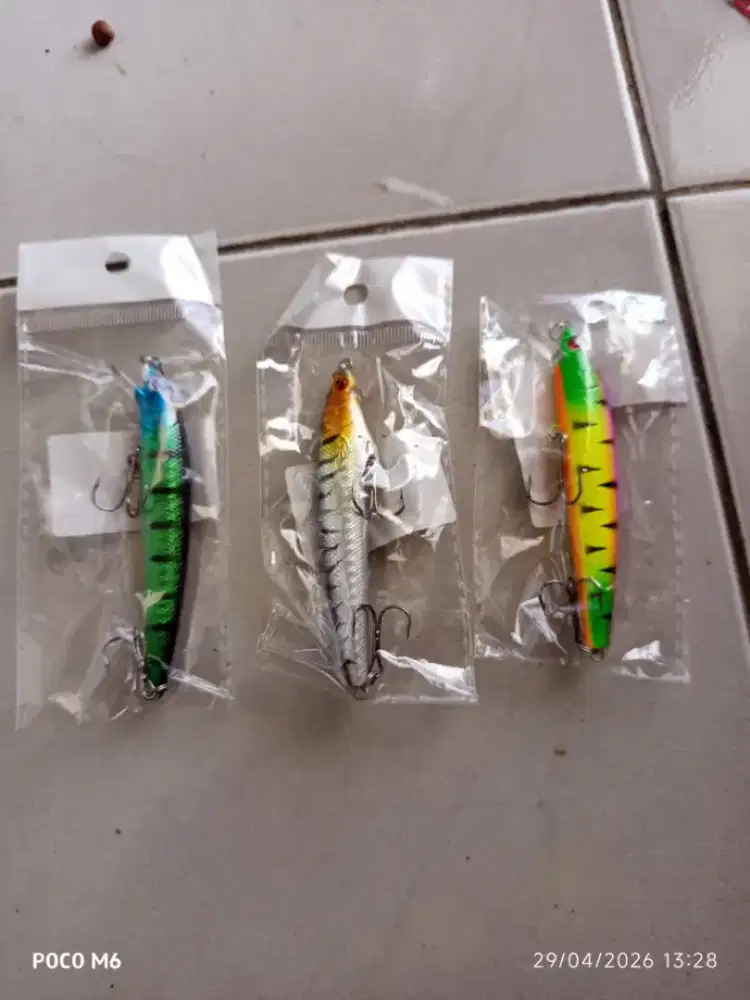 Umpan pancing minow lidah pendek
