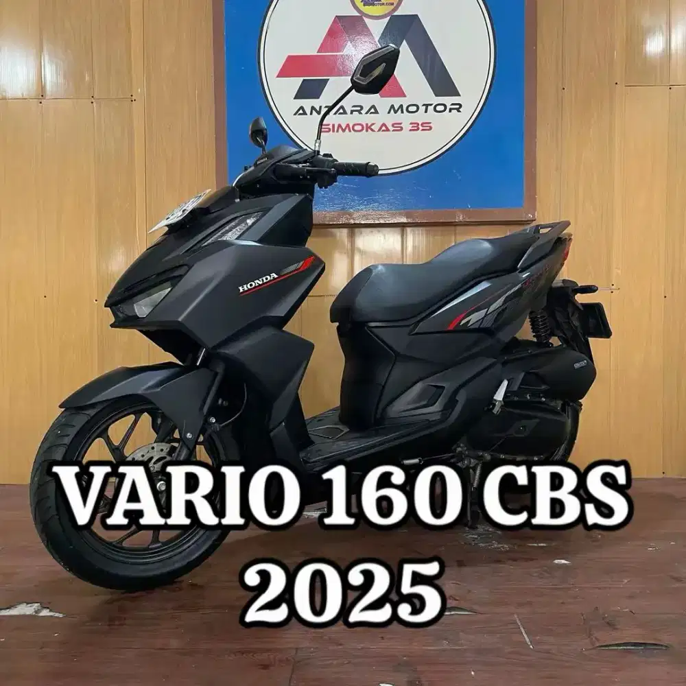[FORE SALE] HONDA VARIO 160 CBS 2025 DP CUMA 700 RIBU RUPIAH AJA BOS
