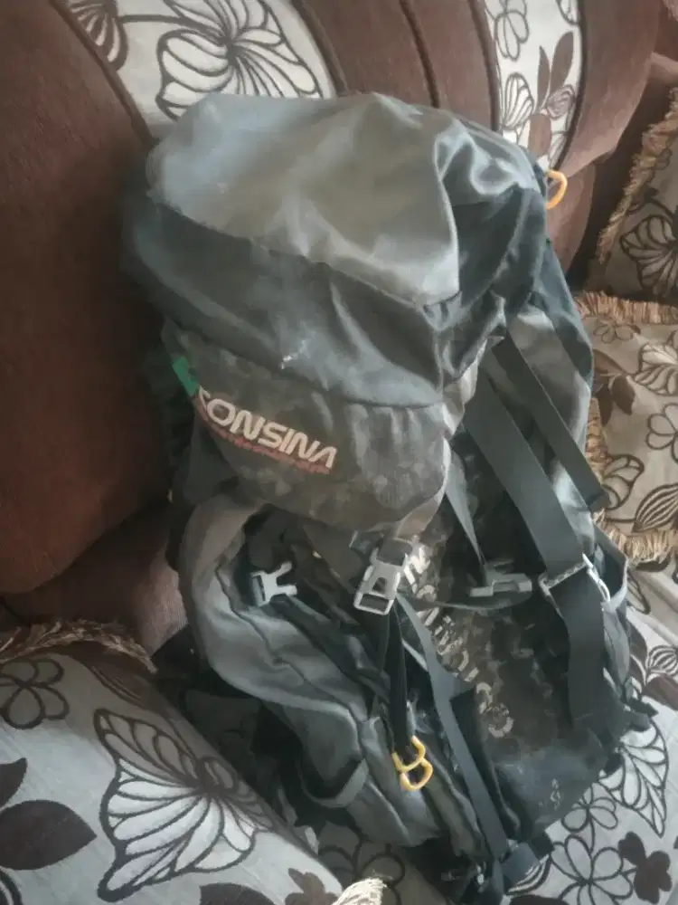 Tas Carier consina Outlander 60 liter hitam
