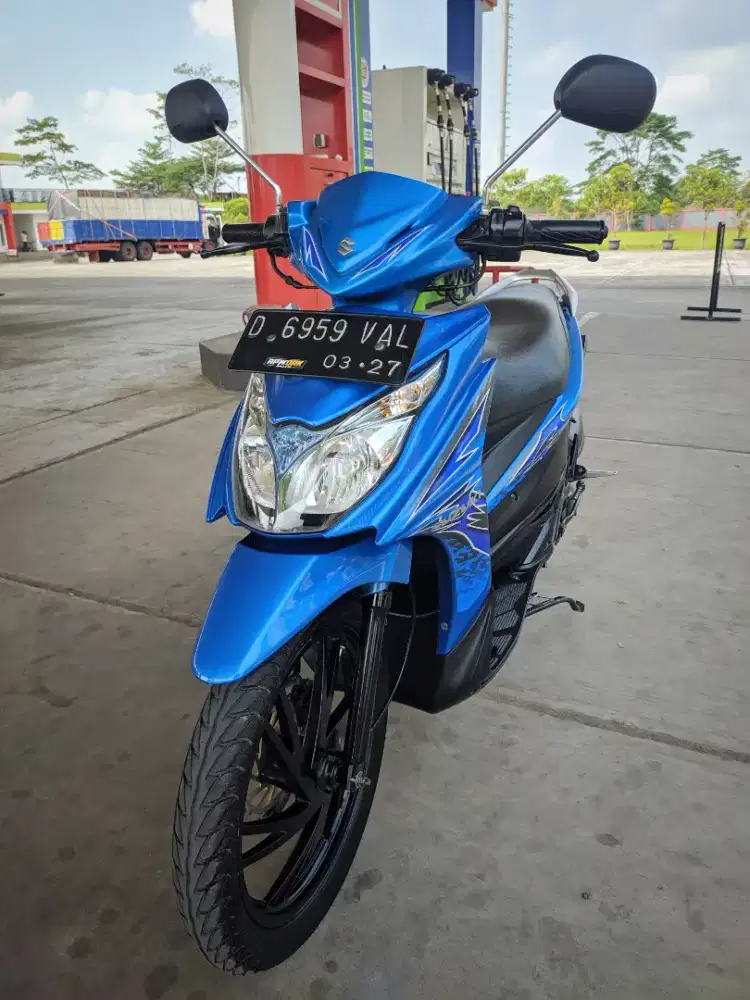 Suzuki Hayate Blue 2011 Restorasi