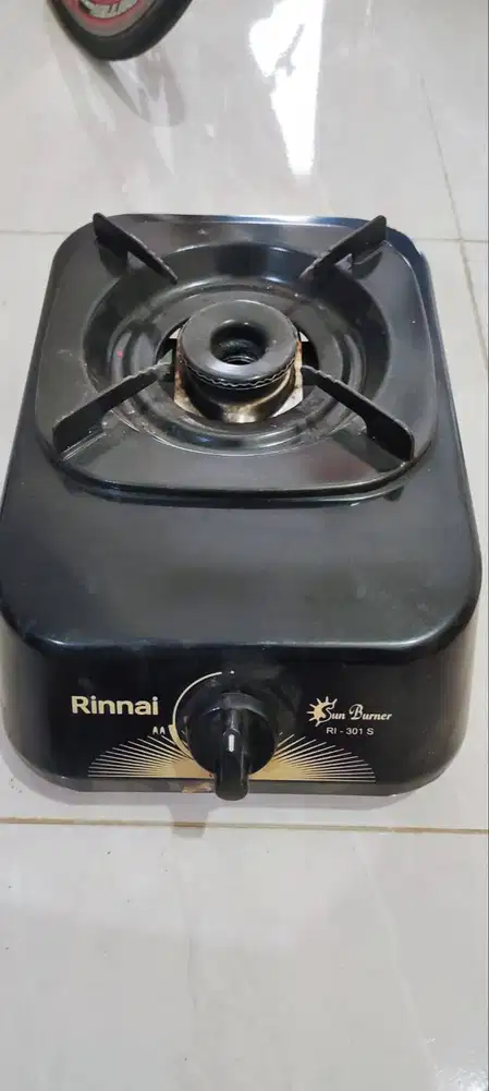 Kompor Gas Rinnai 1 Tungku + Selang Regulator