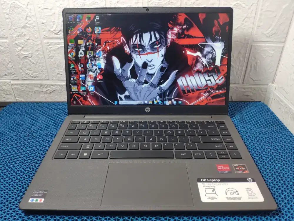 HP 245 G10 AMD RYZEN 5-7520U RAM 8GB NVME 512GB RADEON MULUS LIKE NEW