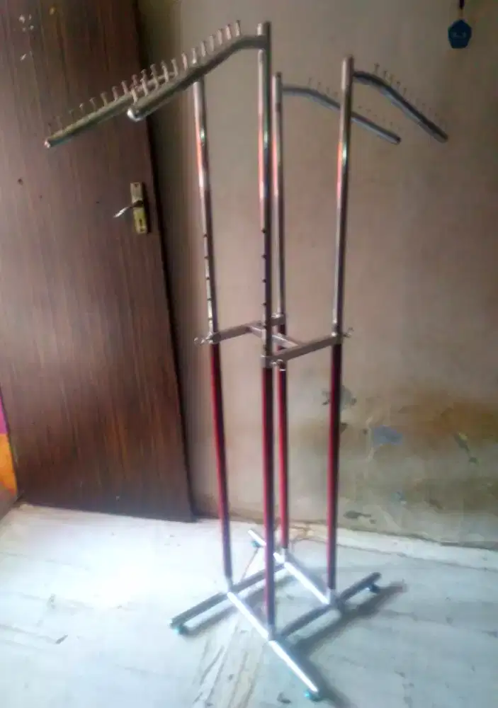 gawang 4 arah jemuran baju like new