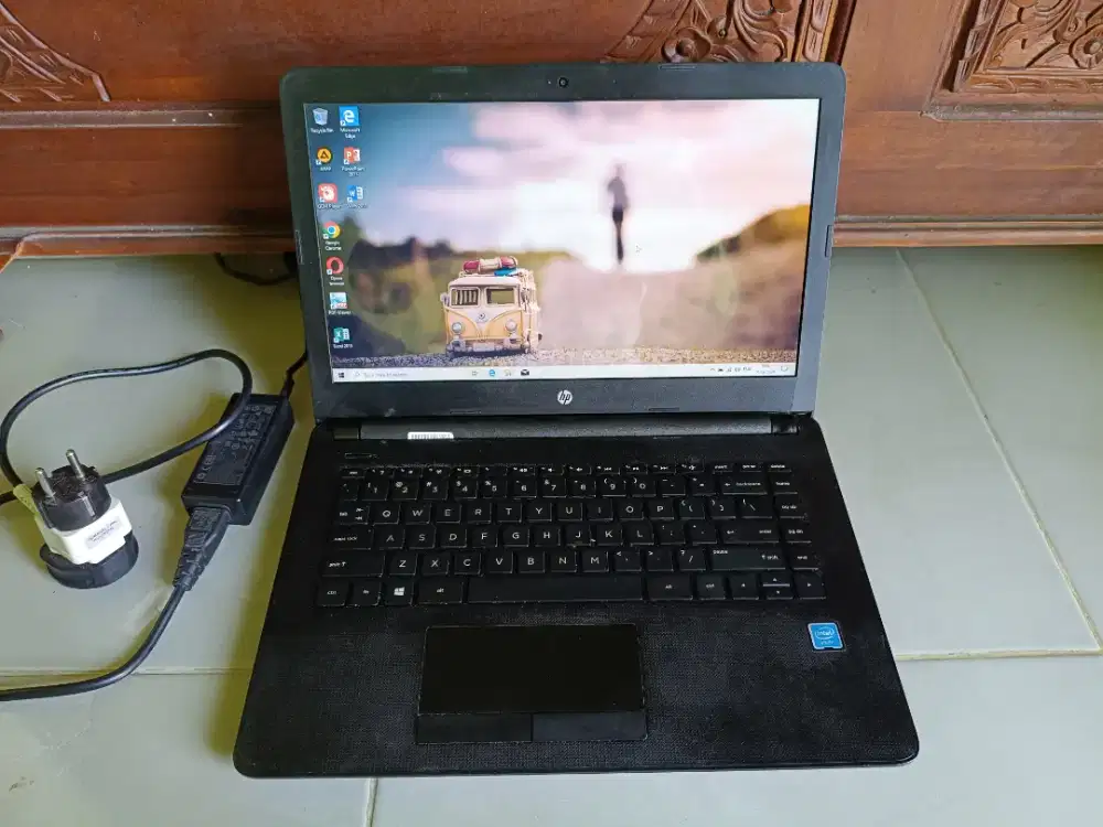 Laptop HP 14 Slim Ram 4gb Normal
