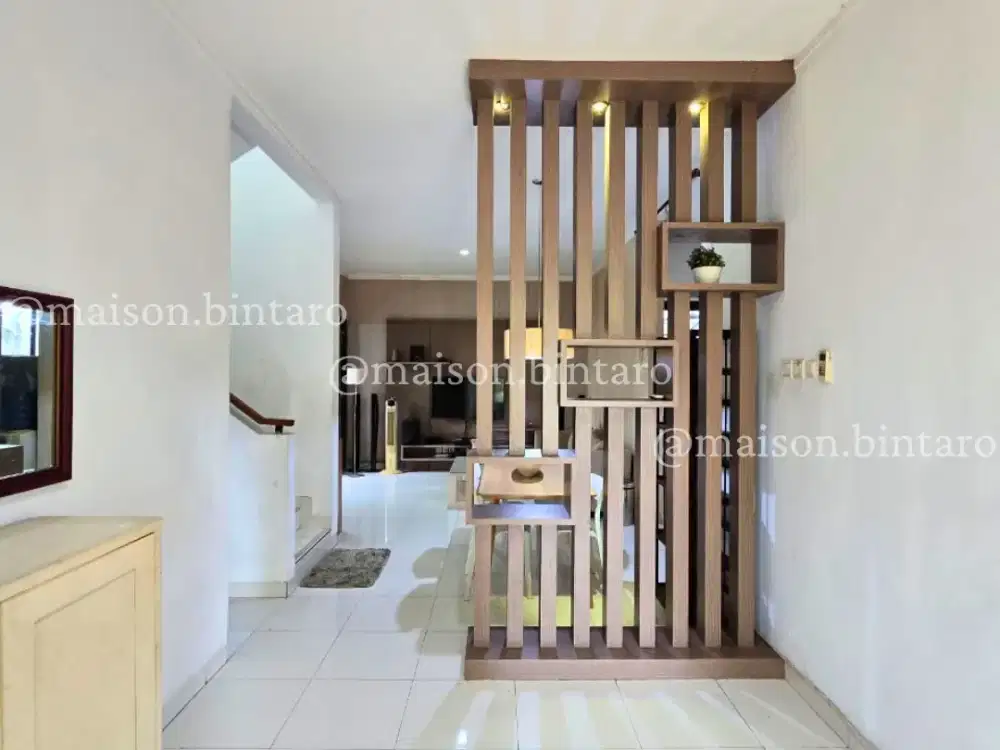 Rumah Hook Depan Taman Siap Huni Discovery Bintaro (SP 1119)