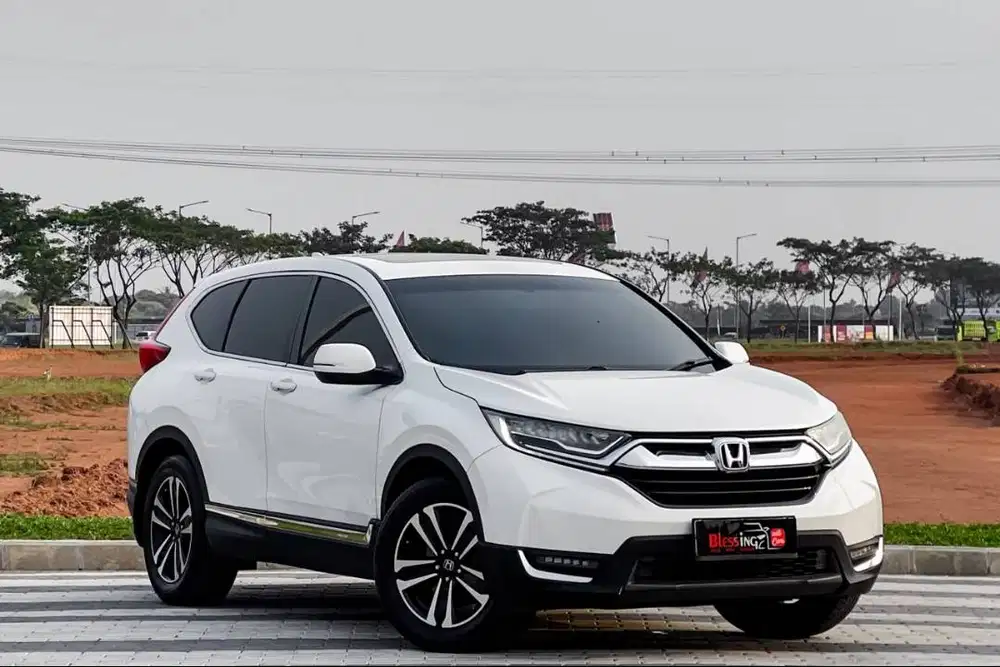 Honda CRV CR-V 1.5 VTEC Turbo Prestige Sunroof 7 Seater AT 2017 Putih