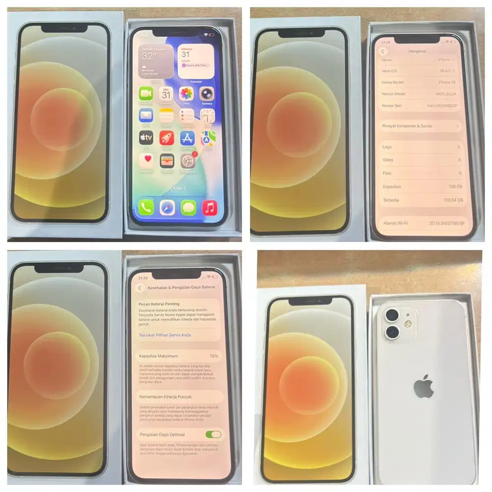 IPHONE 12 128 GB INTER