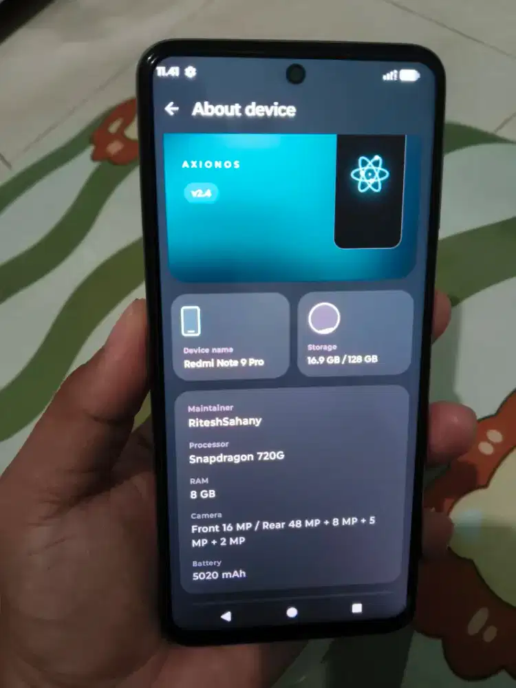 Redmi note 9 pro nfc 8/128