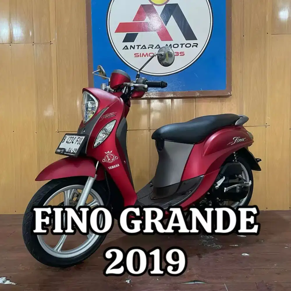 [FORE SALE] YAMAHA FINO GRANDE 125 2019 MURAH MERIAH GOOD CONDTION BOS