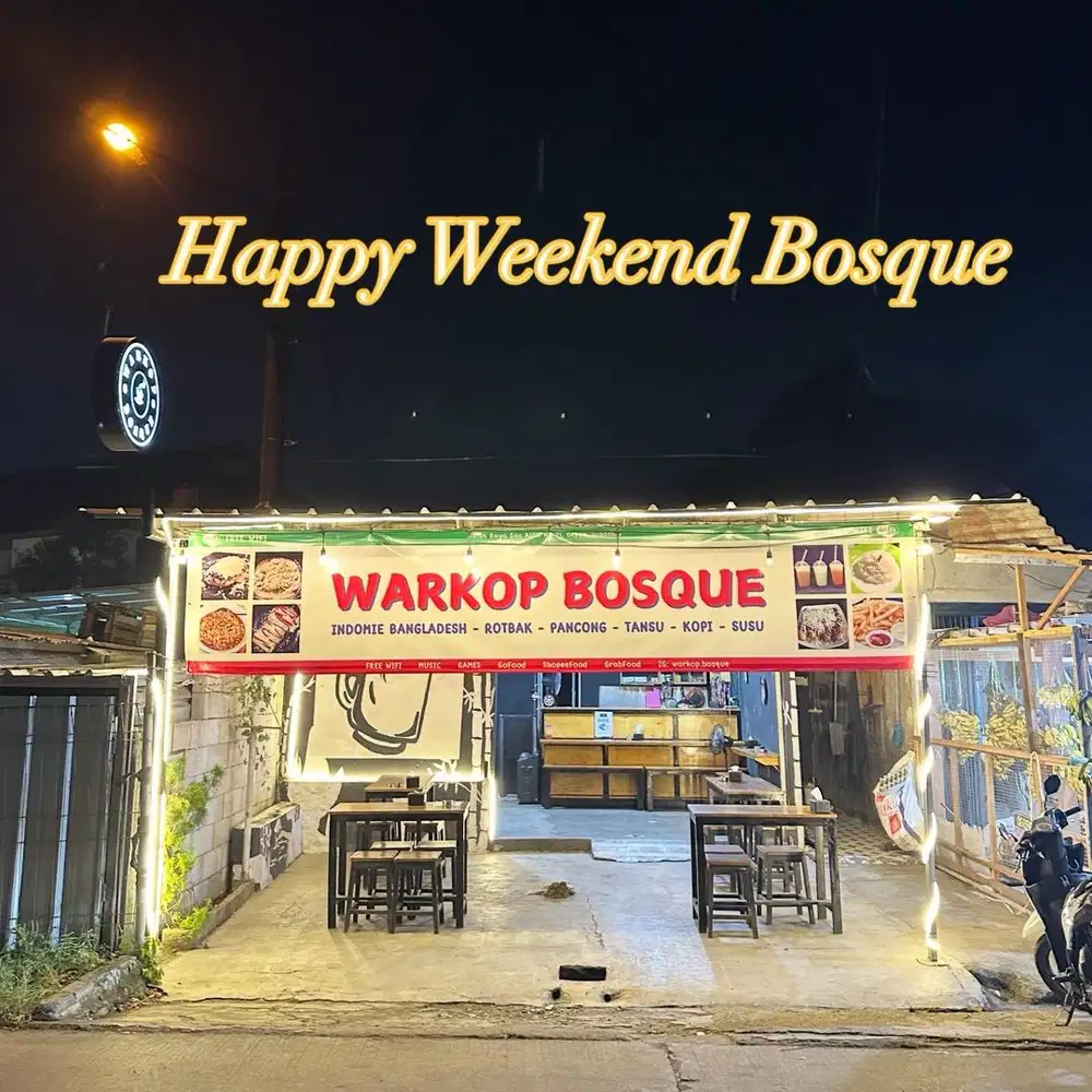 Pekerja Warkop Bosque