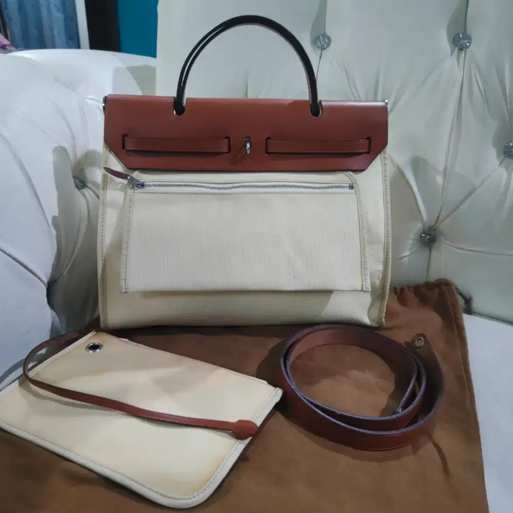 Tas Hermes herbag 31 stamp X tahun 2016 Authentic Asli
