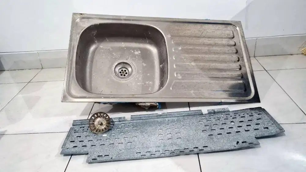 Kitchen Sink / Bak Cuci Piring GRATIS ukuran 76×40 cm