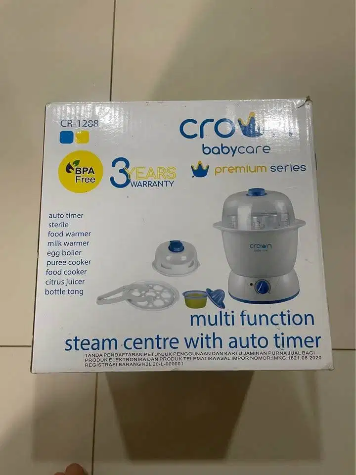 Steamer Steril Botol Susu Bayi – Kondisi Bagus & Normal