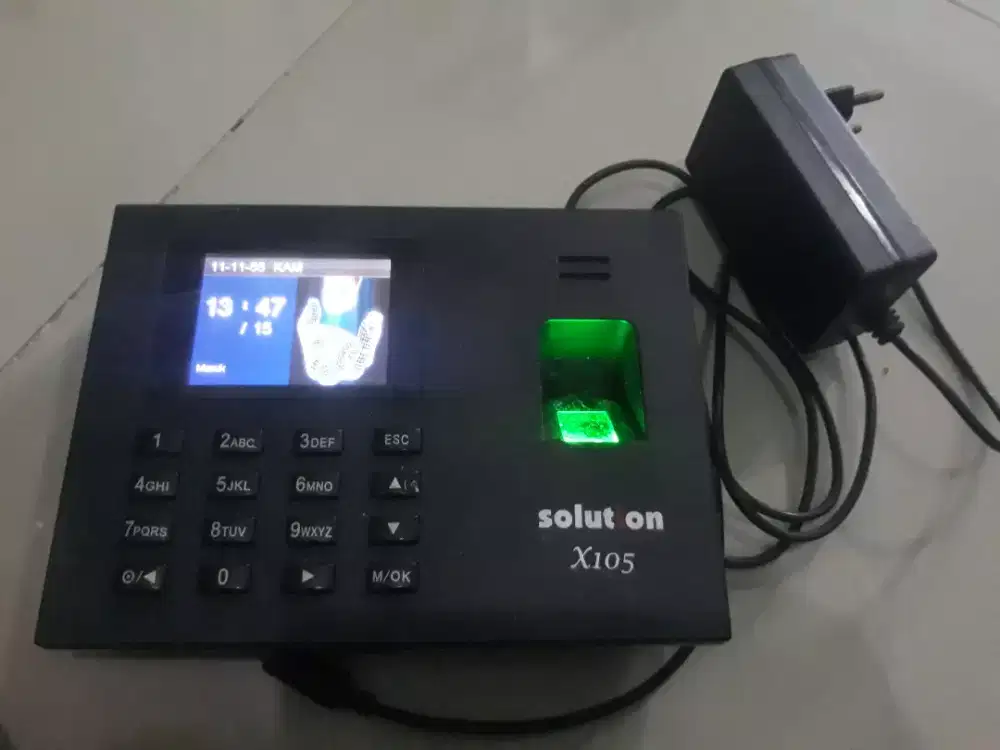 Mesin absensi _ solution X 105