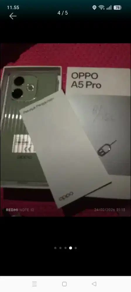 Oppo a5 pro 8/256 gratis wifi