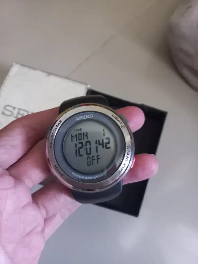 Jam tangan Seiko Original Pedo Walking SBDE 003