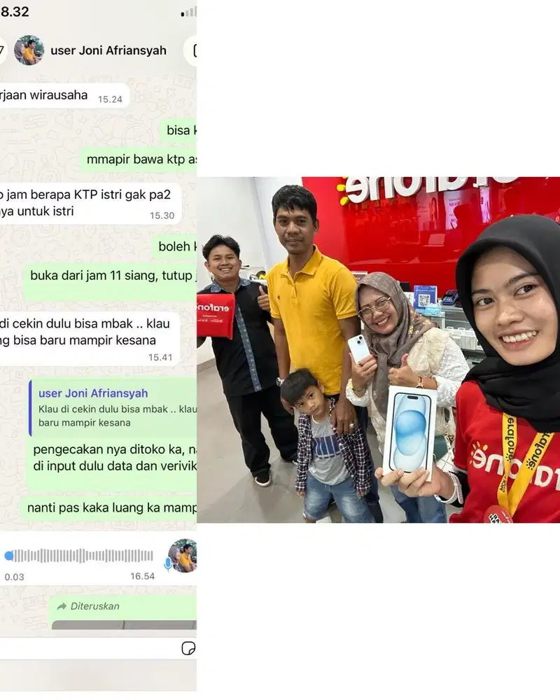 new iphone 15 ibox bisa kredit 0% tanpa dp modal ktp bisa tuker tambah